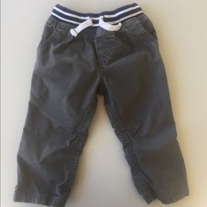 Carter’s 18 months gray khakis,elastic waist